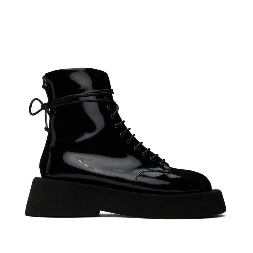 Brand new with Box MARSÈLL Black Gomme Gommelone Lace-up boots